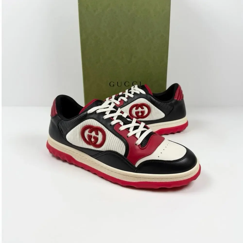 Size 7.5US - Gucci MAC80 Leather Sneakers NEW